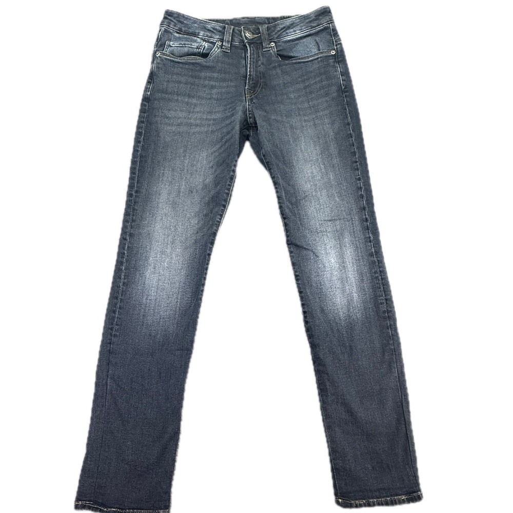 Buffalo Driven Jeans Mens 29x30 Dark Wash Relaxed Straight Stretch Denim